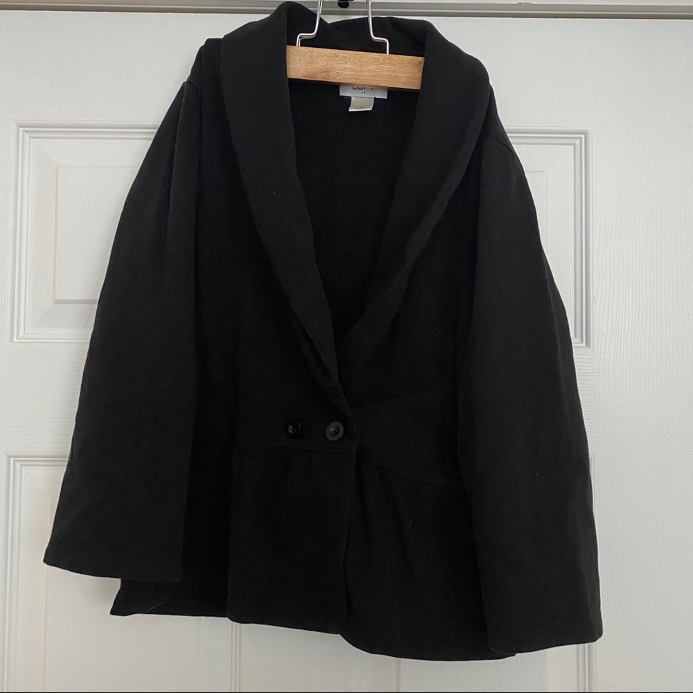 LOFT Black Blazer/Jacket